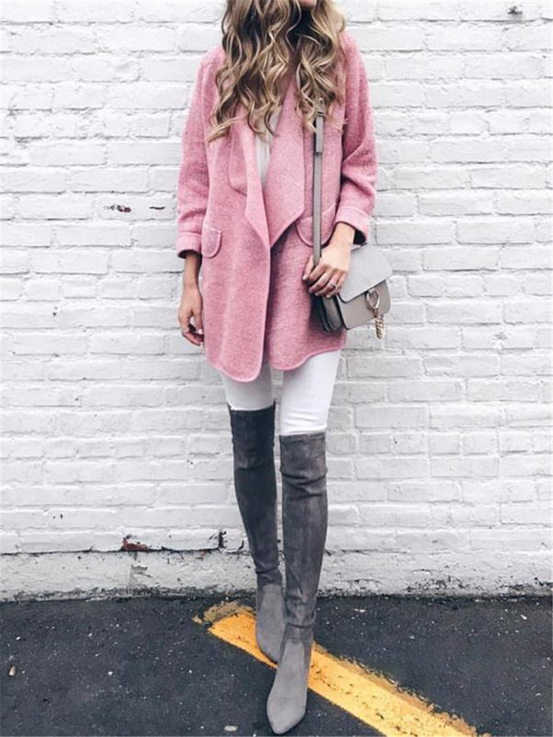 Fashion Cardigan Long Sleeve Women Top