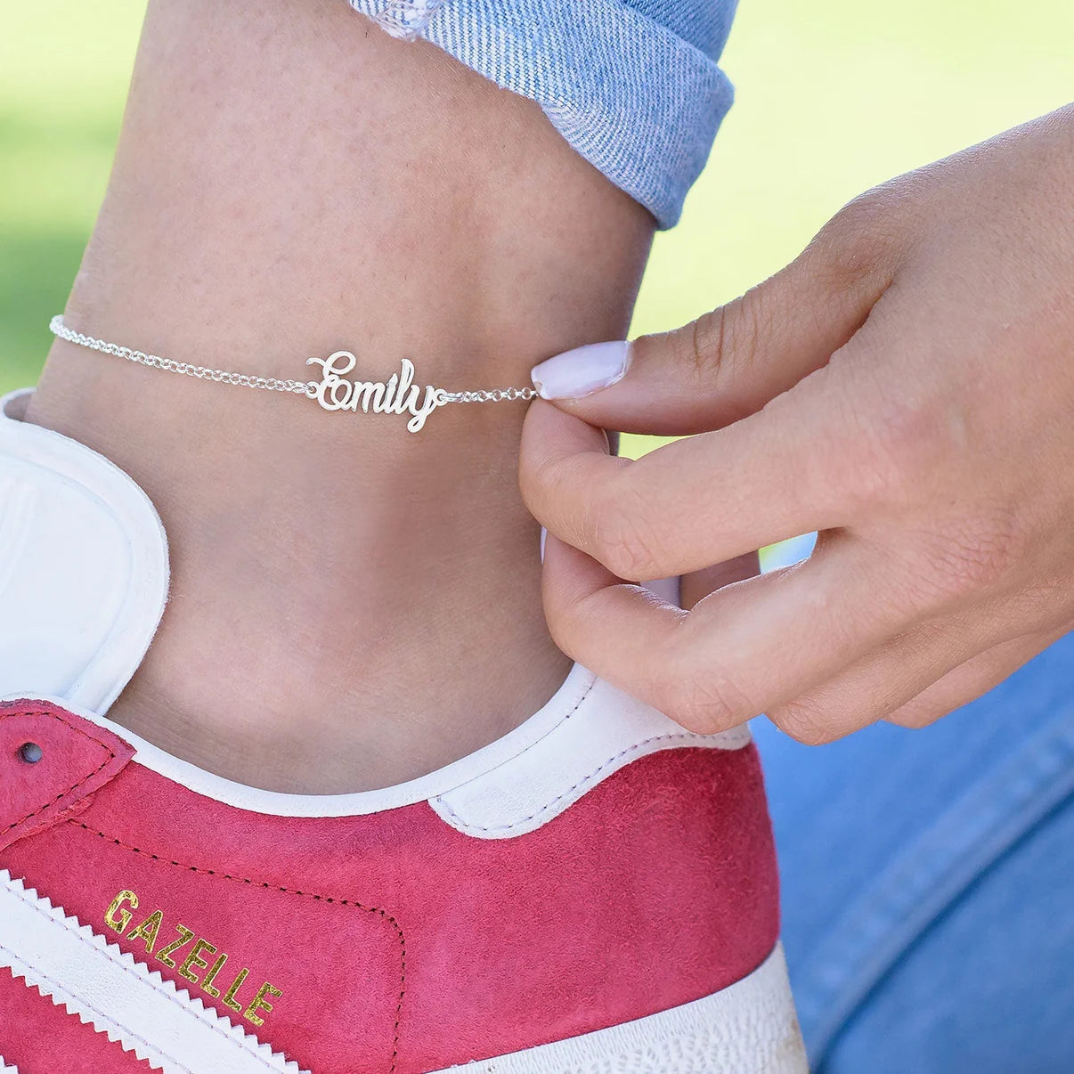 Custom Name Anklet